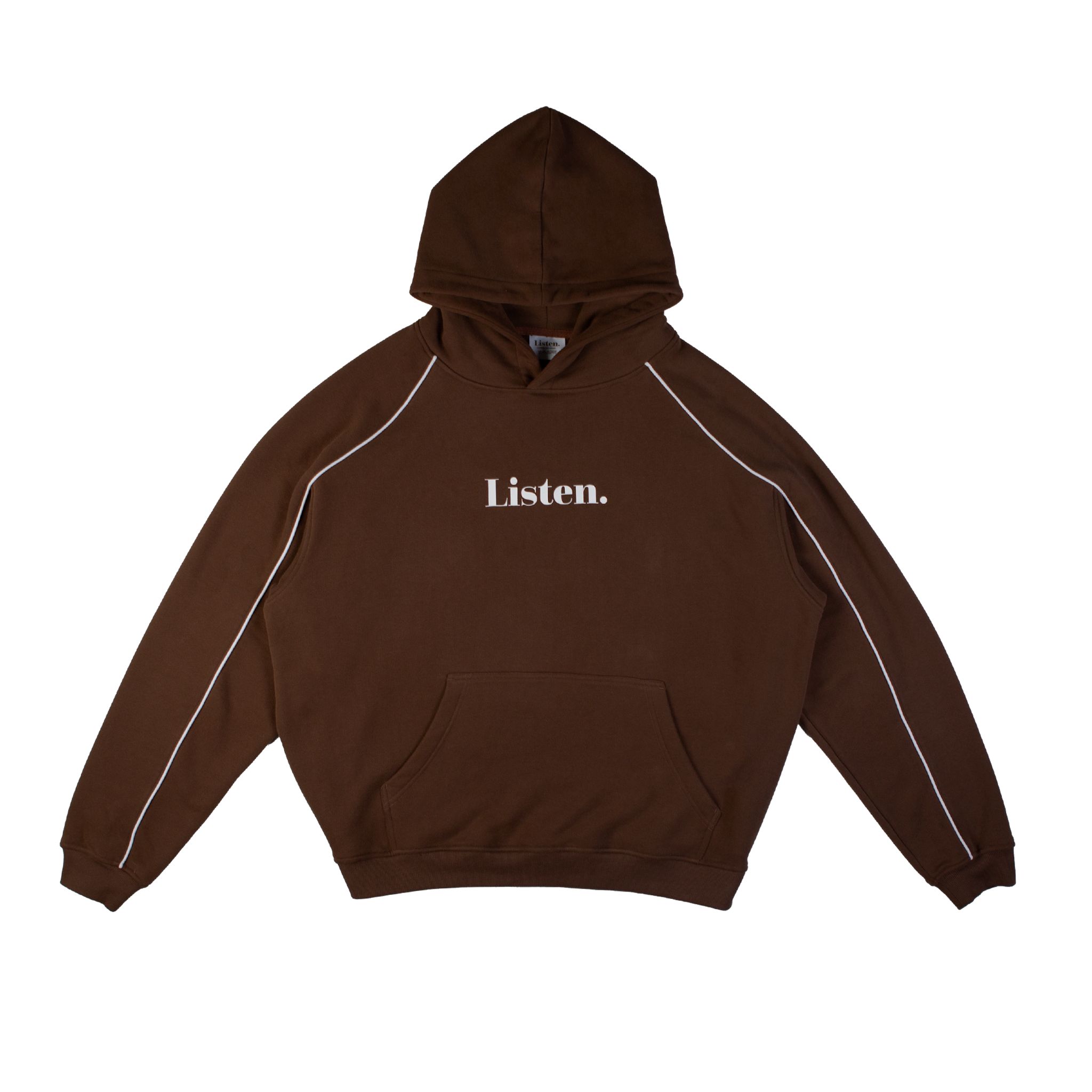 Piping hood - Brown