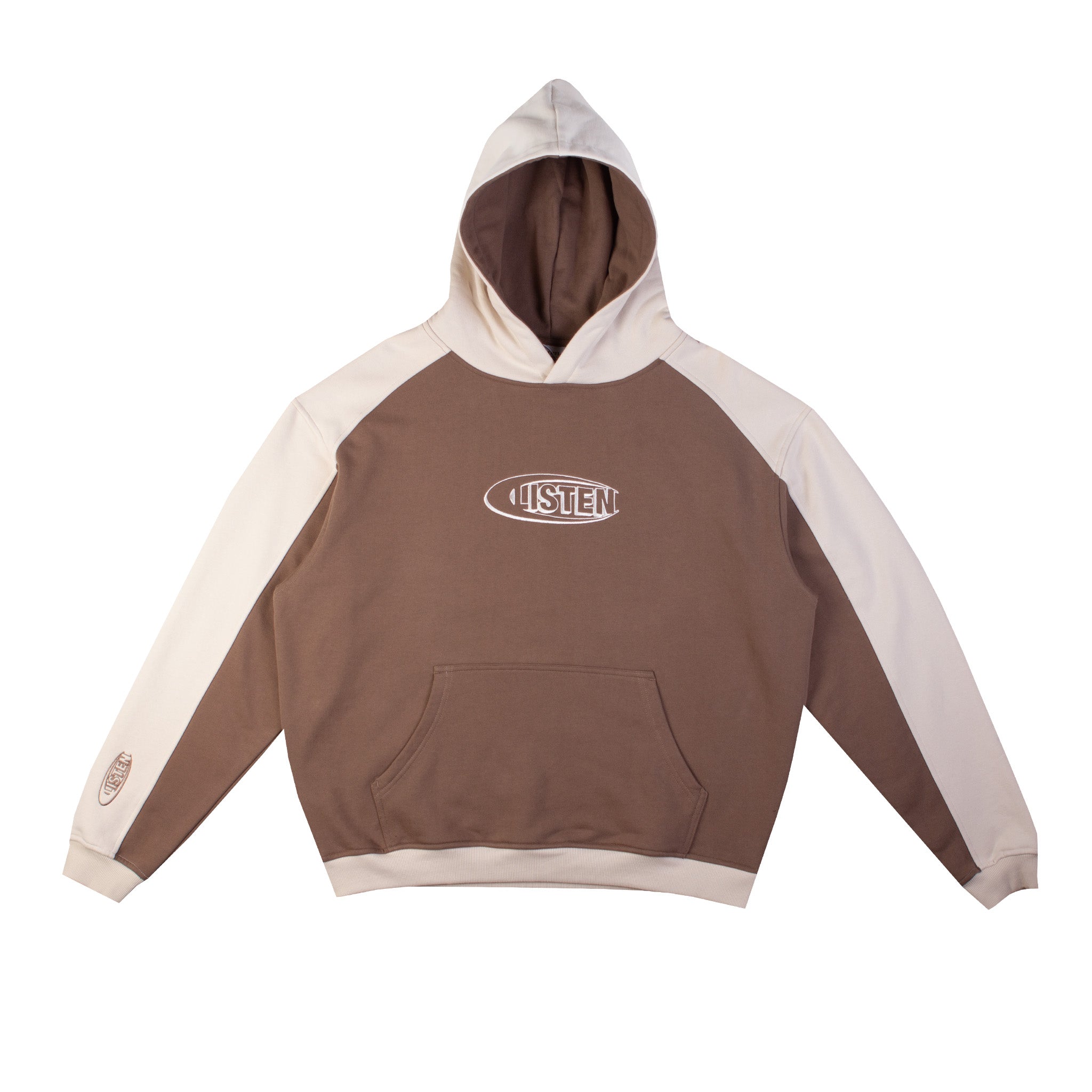 The Dice hood - Brown and Beige