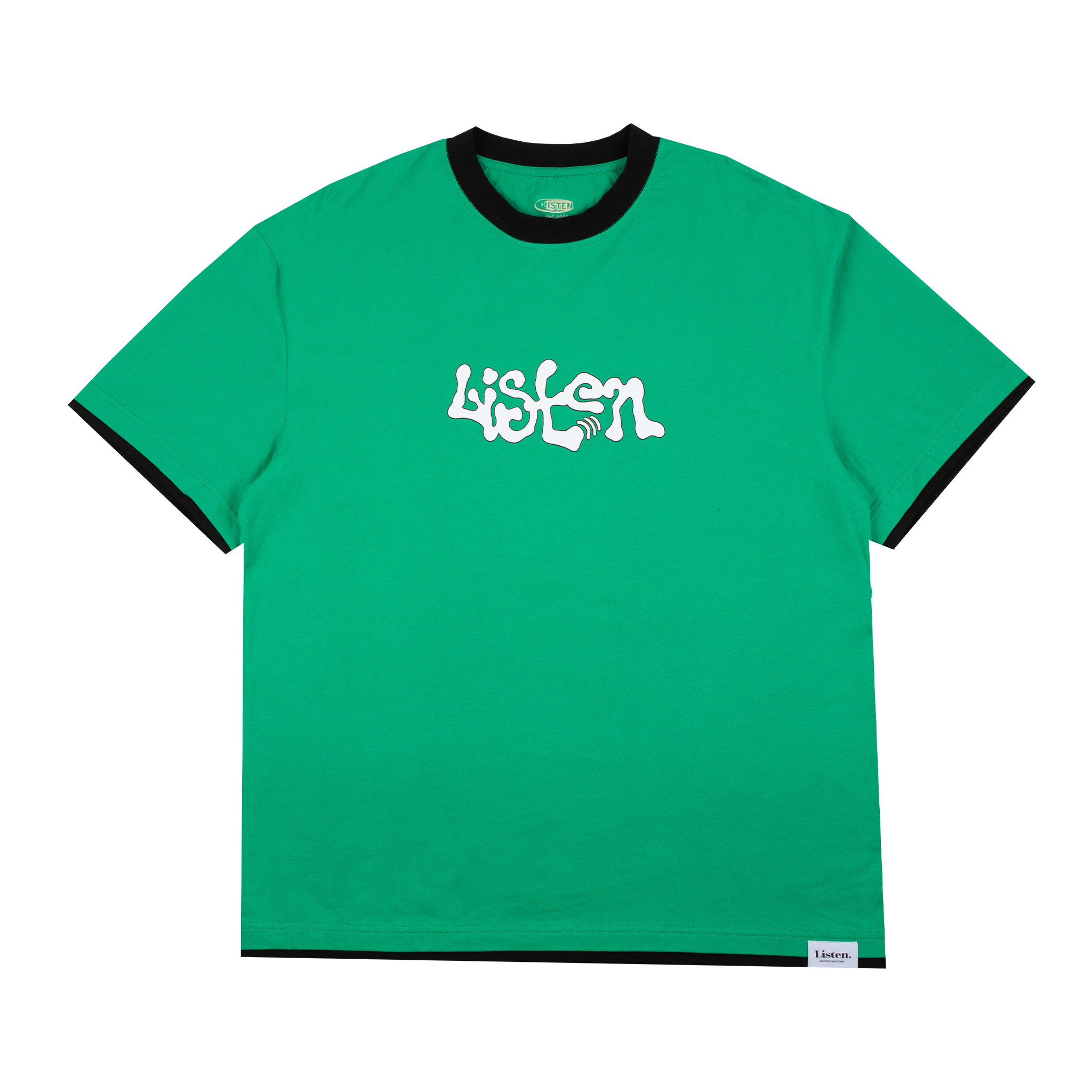 Scribe tee - Emerald green