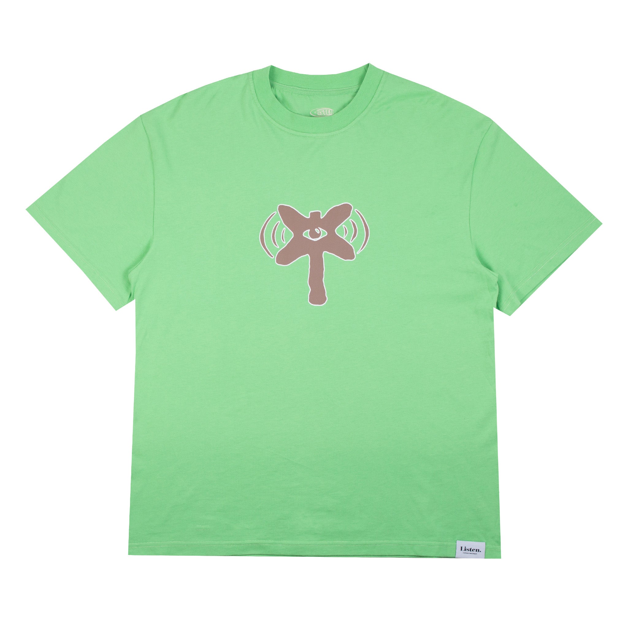 Listen signal tee - Mint